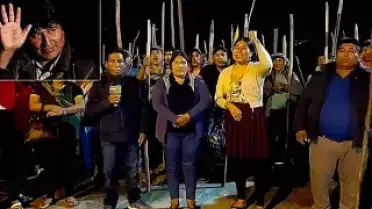 Bolivya'da Evo Morales'in Kaçırılacağına Dair Söylentiler Halkı Ayağa Kaldırdı