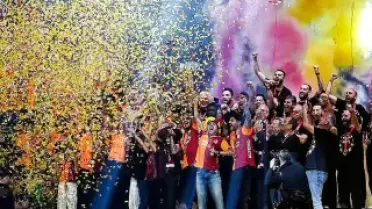 Galatasaray, 26. Şampiyonluğunu Rams Park'ta Kutladı