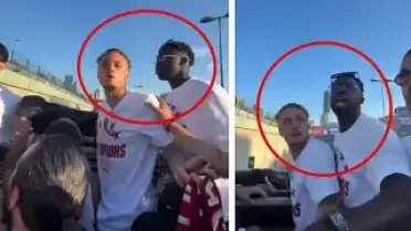 Galatasaraylı Futbolcular Üstü Açık Otobüs Yolculuğunda Tehlike Atlattı