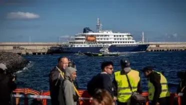Hantavirüs salgınıyla mücadele eden MV Hondius gemisi Hollanda'ya ulaştı: Karantina süreci başladı