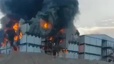 Kahramanmaraş'ta Şantiyede Yangın: 1 İşçi Hayatını Kaybetti, 6 Yaralı