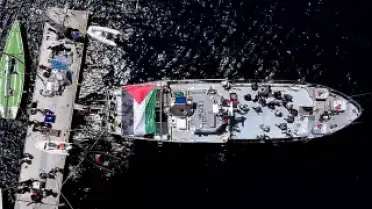 Küresel Sumud Filosu Gazze'ye Doğru Yola Çıktı