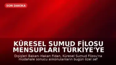 Küresel Sumud Filosu Mensupları Türkiye'ye Dönüyor