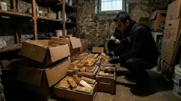 Lüks Villanın Kilerinde 350 Kilo Altın Bulundu: Değeri 2 Milyar 330 Milyon TL