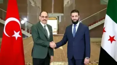 MİT Başkanı İbrahim Kalın, Suriye'de Ahmed eş-Şara ile Görüştü