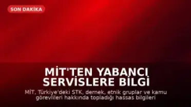 MİT'ten Yabancı Servislere Bilgi Sızdıran 7 Kişi Yakalandı