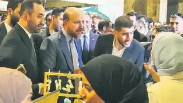 Necmeddin Bilal Erdoğan Suriye'de Temaslarda Bulundu