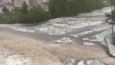Tokat'ta Şiddetli Sağanak ve Dolu: Su Baskınları Yaşandı