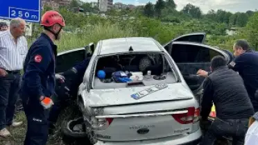 Zonguldak'ta Trafik Kazası: 5 Yaralı