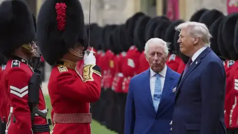 Beyaz Saray'da 'yasak' temas: Donald Trump, Kral Charles'a dokunursa ne olur?