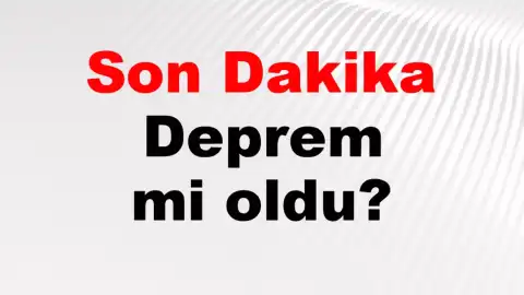 Çanakkale'de Deprem Oldu: 5 Şiddetinde