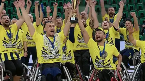 Fenerbahçe İstanbul Jet, Tekerlekli Sandalye Basketbol Avrupa Kupası 1'de Şampiyon Oldu