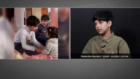 Gazze'den CNN Türk'e Konuşan Çocuk: "İki Arkadaşımı Gözümün Önünde Aynı Kefene Sardılar"
