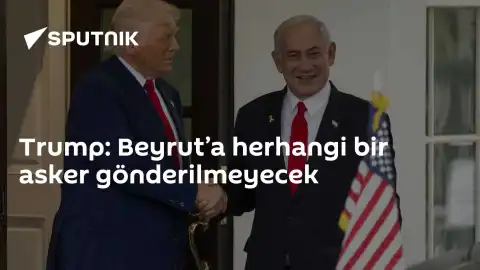Trump: Beyrut'a Asker Gönderilmeyecek, Çatışmalar Durduruldu