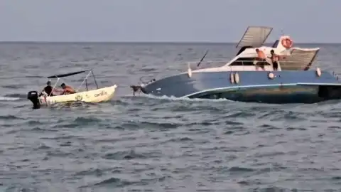 Antalya Boğazkent'te Kurtarma Çalışması Sırasında İkinci Tekne Arızalandı