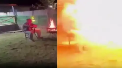 Bursa'da Hobi Bahçesinde Ateş Yakılırken Patlama Oldu