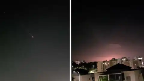 İran'dan İsrail'e Füze Saldırısı: Tel Aviv'e İsabet Eden Füze Kaydedildi