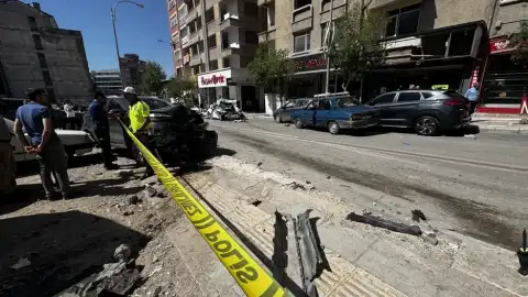 Elazığ'da Freni Patlayan Kamyon 10 Araca Çarptı: 1'i Ağır 5 Yaralı