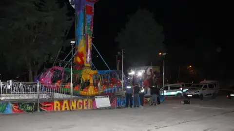 Amasya'da Lunaparkta Eğlence Aracının Çarptığı İşçi Hayatını Kaybetti