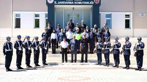 Vali Mehmet Makas Jandarma Teşkilatı'nın 187. Yılını Kutladı