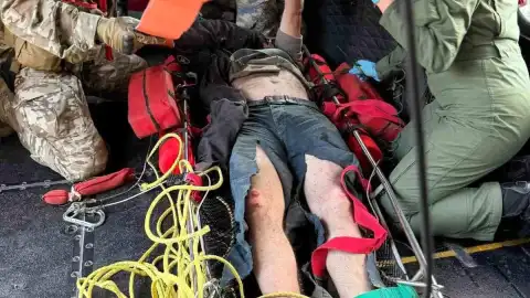 Çorum'da Dağ Yürüyüşünde Kaybolan Kişi Helikopterle Kurtarıldı