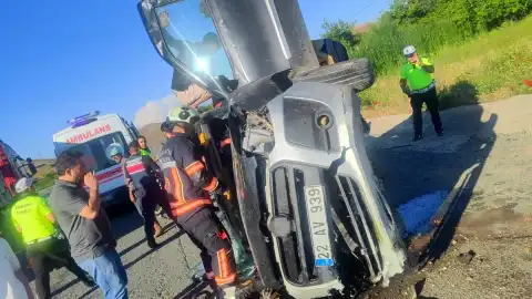 Malatya'da Trafik Kazası: 2 Yaralı