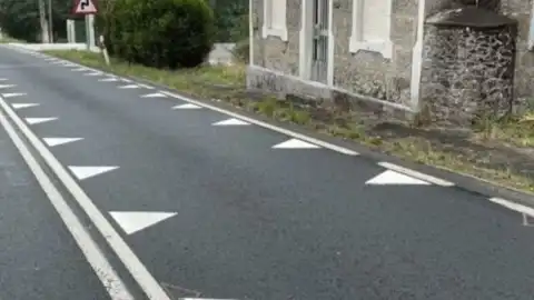 Avrupa'da Yol Güvenliği İçin Yeni Önlem: İspanya'da Optik İllüzyon Uygulaması