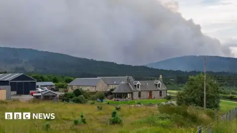 Cairngorms Ulusal Parkı'ndaki Orman Yangını Nedeniyle 'Büyük Olay' İlan Edildi