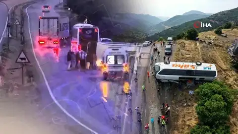 Kırıkkale Karakeçili'de Otobüs Kazası: 1 Ölü, 40 Yaralı