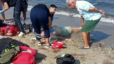 Kuşadası'nda denize giren 79 yaşındaki emekli bankacı yaşamını yitirdi