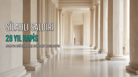 Adana'da Eski Eşine Silahlı Saldırı Düzenleyen Sanık Hakkında İddianame Hazırlandı: 28 Yıla Kadar Hapis İstemi