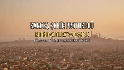 Bornova Belediyesi ile Filistin Dura Belediyesi Arasında Kardeş Şehir Protokolü İmzalandı
