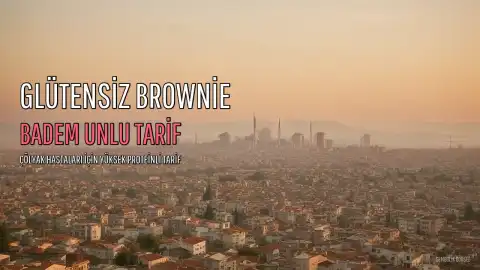 Çölyak Hastaları İçin Badem Unlu ve Yüksek Proteinli Brownie Tarifi
