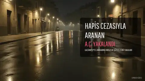 Gaziantep'te 14 Yıl Hapis Cezasıyla Aranan Şahıs Yakalandı