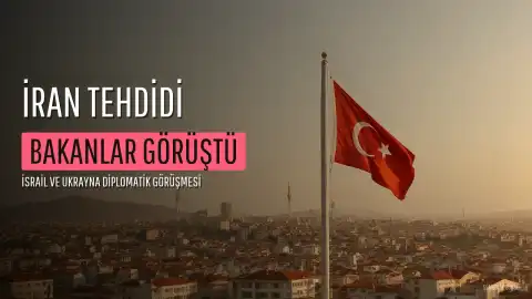 İsrail ve Ukrayna Dışişleri Bakanları Arasında İran Tehdidi Görüşmesi
