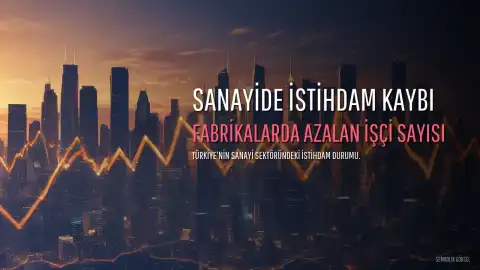 Sanayide İstihdam Kaybı 169 Bin Kişiyi Buldu