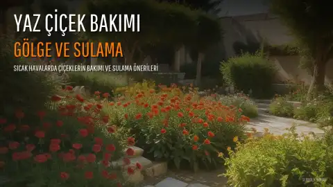 Sıcak Havalarda Çiçek Bakımı: Uzmanından Öneriler