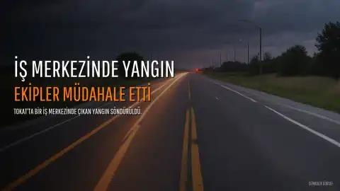 Tokat'ta iş merkezinde çıkan yangın kontrol altına alındı