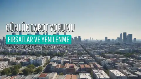 5 Ağustos 2026 Günlük Tarot Yorumu: Yenilenme ve Fırsatlar Günü