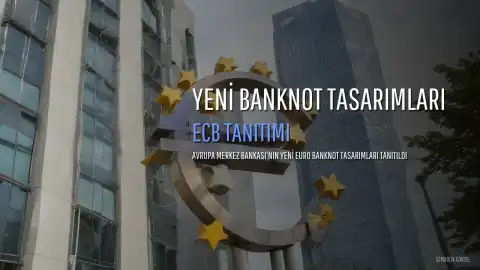 Avrupa Merkez Bankası Yeni Euro Banknot Tasarımlarını Tanıttı