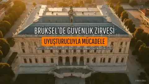 Brüksel'de Uyuşturucu Bağlantılı Saldırılara Karşı Güvenlik Zirvesi Toplandı