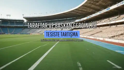 Denizlispor'da Taraftar ve Başkan Urkay Arasında Gerginlik Yaşandı