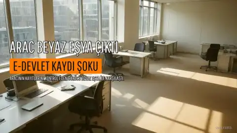 e-Devlet Kaydında Beyaz Eşya Olarak Kayıtlı Mercedes Paniği