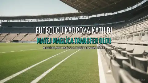 Kocaelispor, Matej Maglica'yı 2+1 Yıllığına Transfer Etti