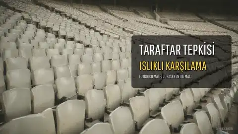 Matej Jurasek'e Sparta Prag Taraftarlarından Islıklı Karşılama