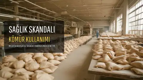 Mısır'da Bisküvi Üretiminde Sağlık Skandalı: Kakao Yerine Kömür Kullanımı Tespit Edildi