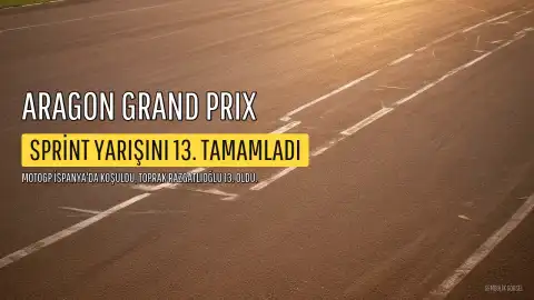 Toprak Razgatlıoğlu, İspanya'daki Yarışta 13. Sırada Tamamladı