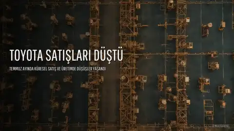 Toyota'nın Temmuz Ayı Küresel Satış ve Üretimi Düştü, Çin'de Altıncı Ay Gerileme Yaşandı