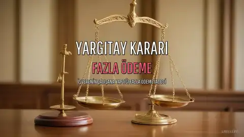 Yargıtay'dan İşçiye Fazla Ödeme Kararı: Geri Alınabilir mi?