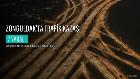 Zonguldak'ta Trafik Kazası: 7 Yaralı